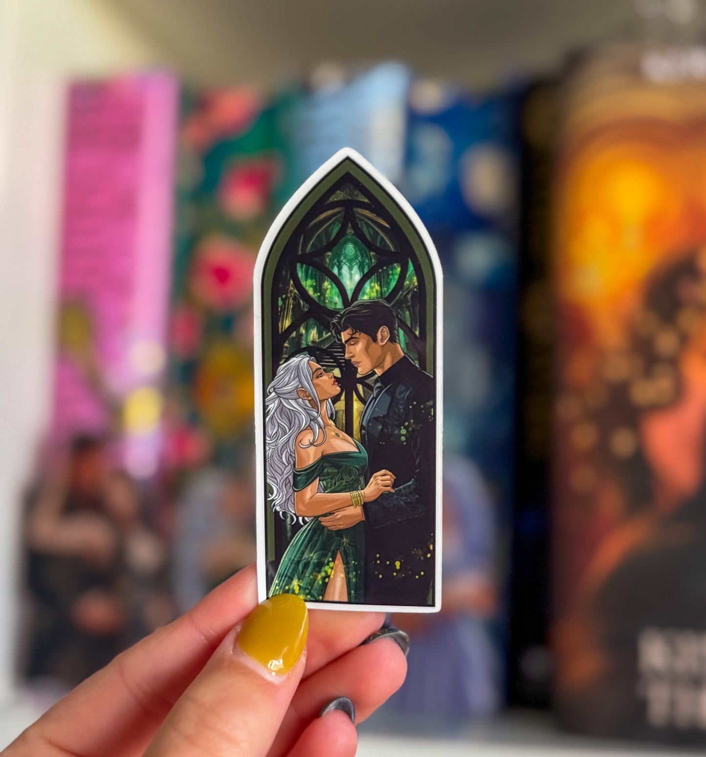 Kerri Maniscalco Window Couples Stickers