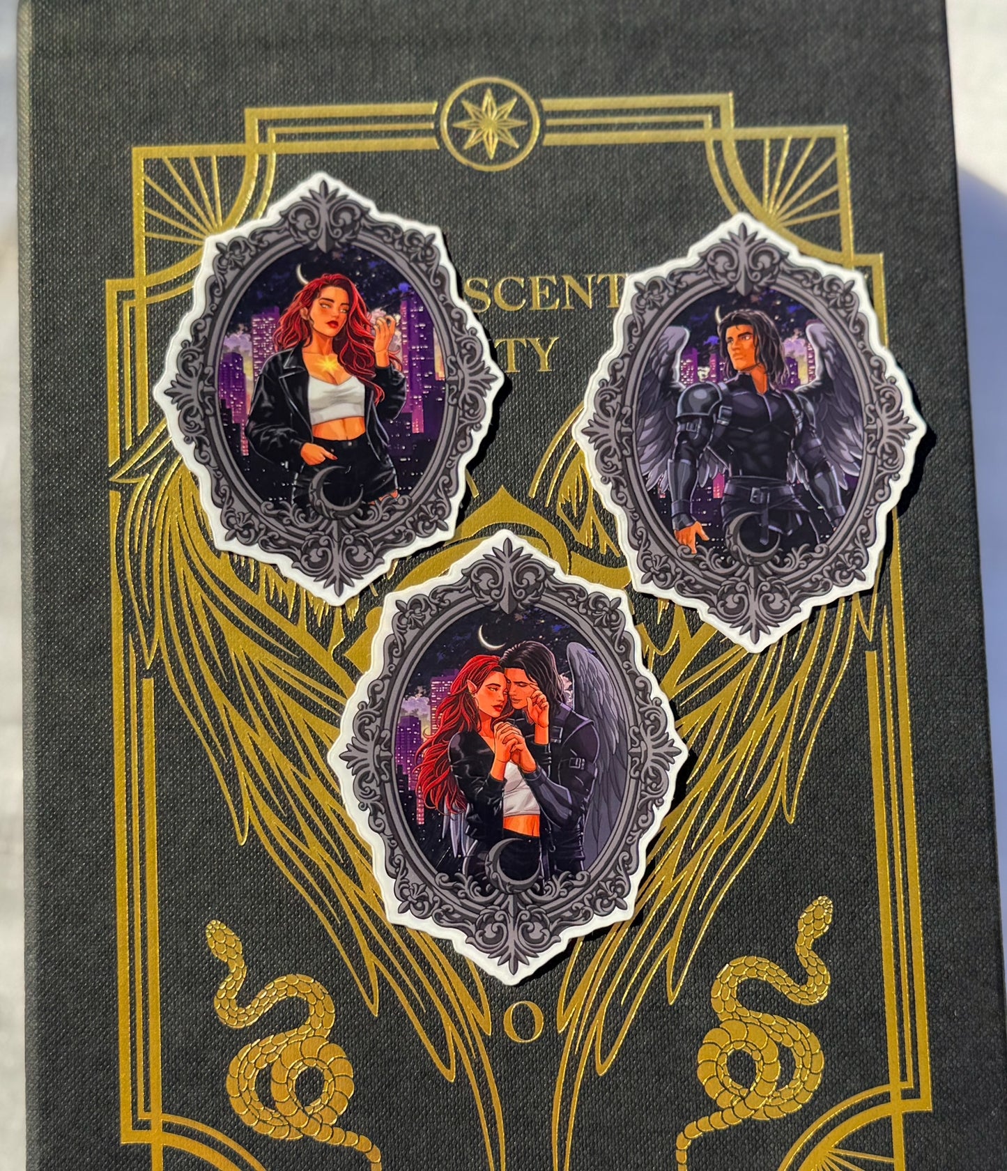 Bryce, Hunt, & Quinlar Portrait Stickers