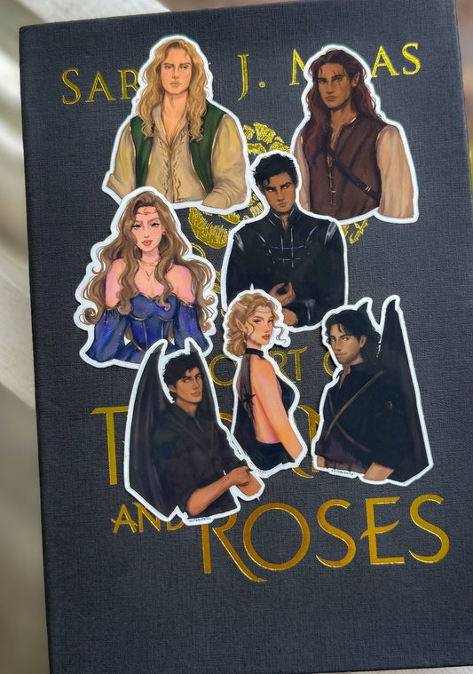 ACOTAR Character Sticker Pack (NEW!)