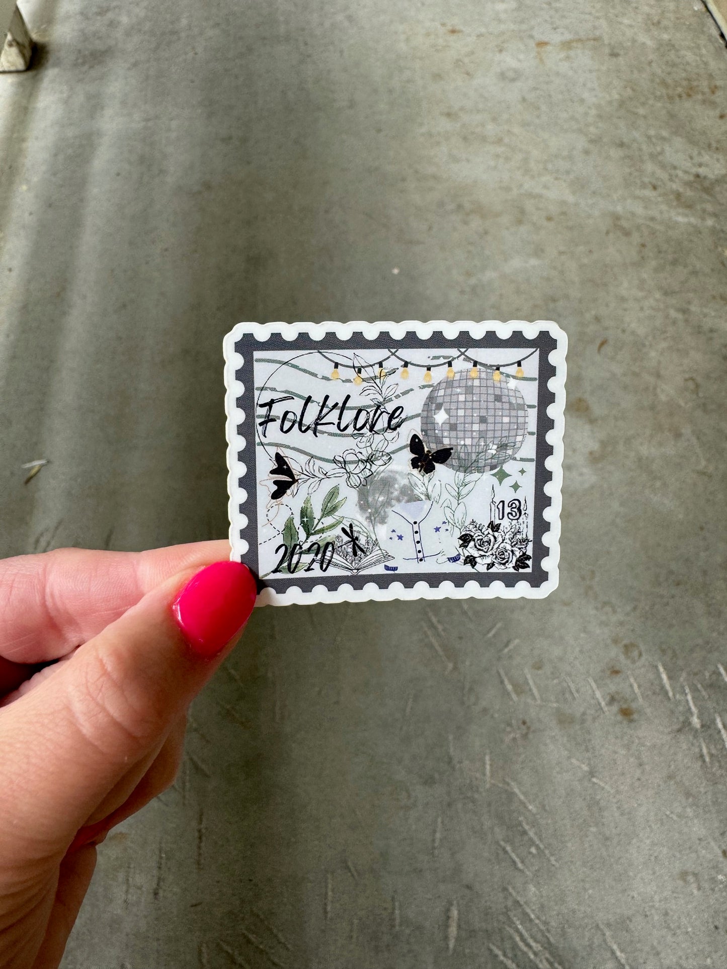 Folklore Era Stamp Sticker (NEW!)