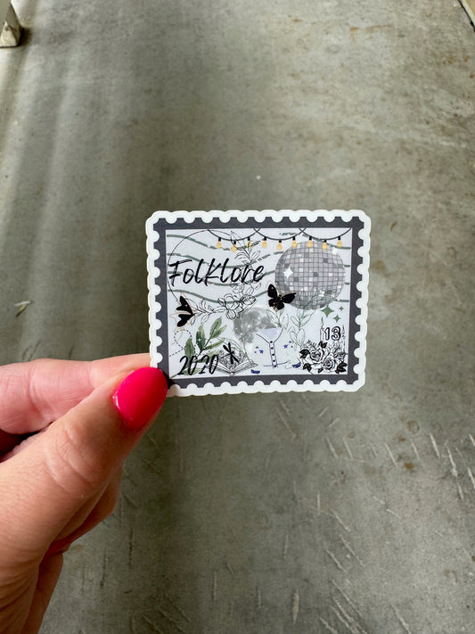 Folklore Era Stamp Sticker (NEW!)