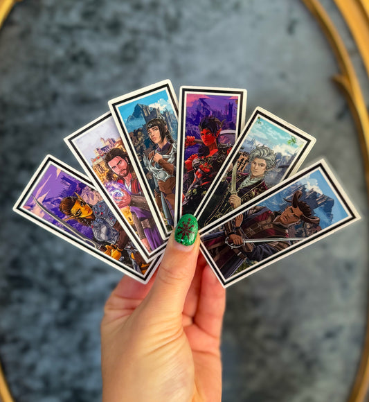 Baldur's Gate Eras Stickers (NEW!)