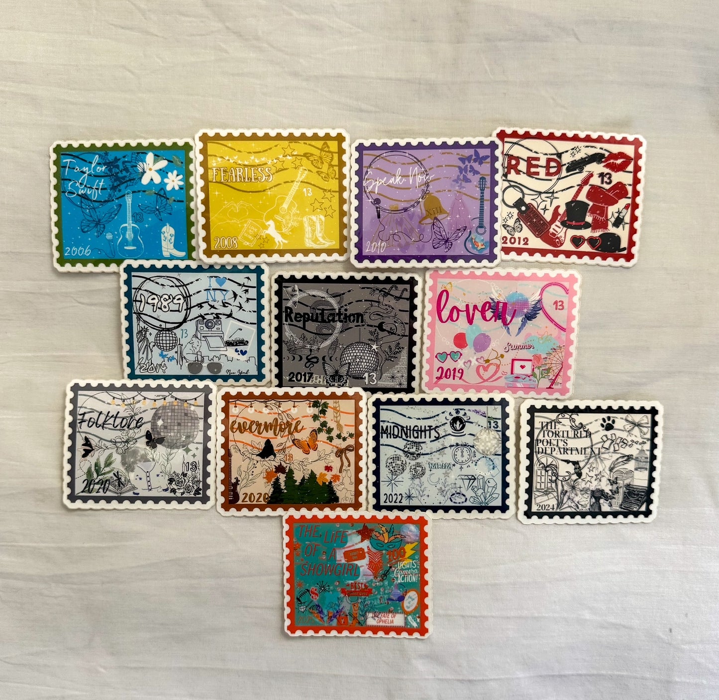 Life of a Showgirl Era Stamp Sticker (NEW!)