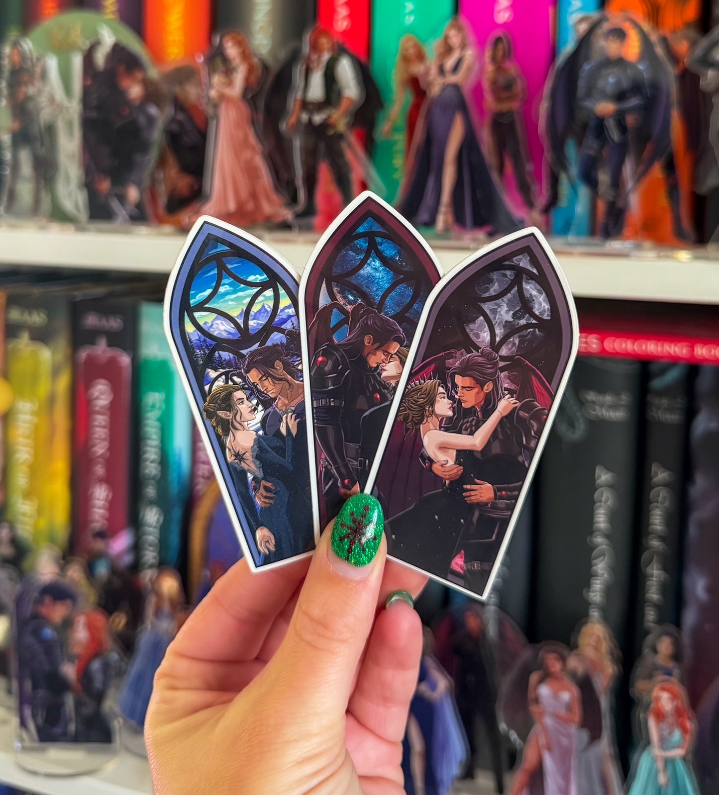 Nesta and Cassian Window Stickers (NEW!)