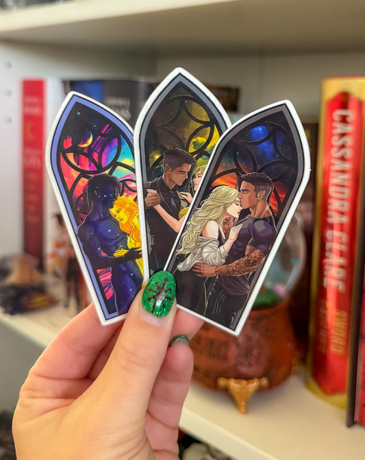 Ruhn and Lidia (Day/Night) Window Stickers (NEW!)