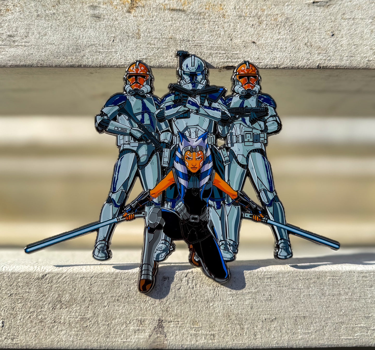 Ahsoka & her Troopers Pin