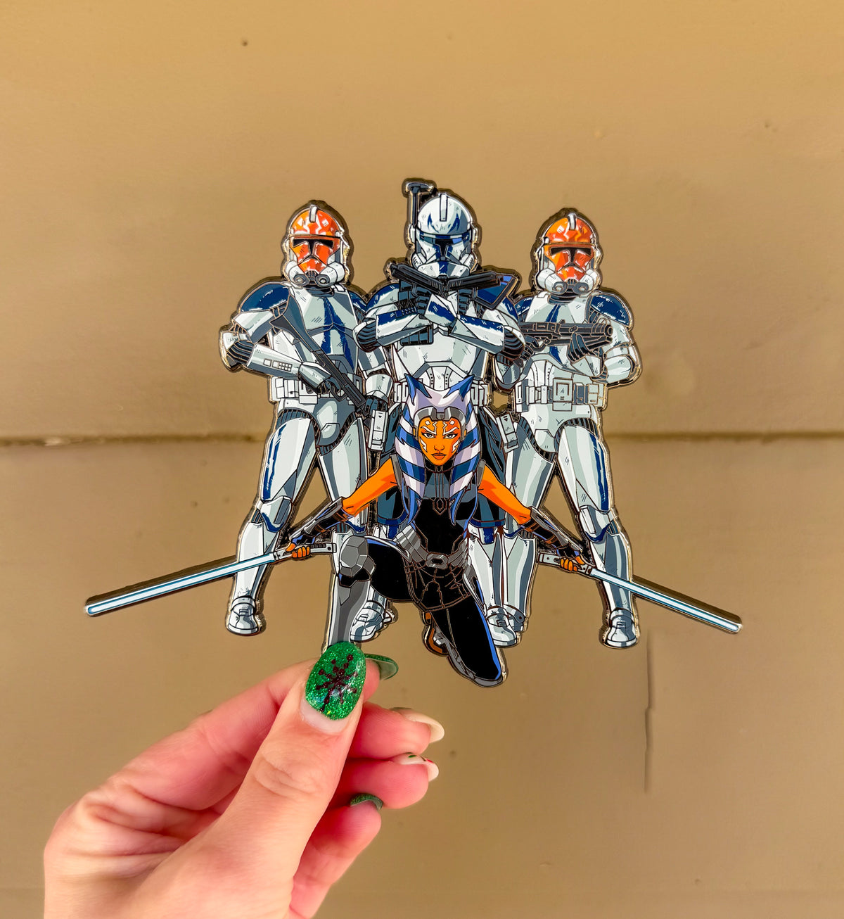 Ahsoka & her Troopers Pin – Pins of Marvel and Magic