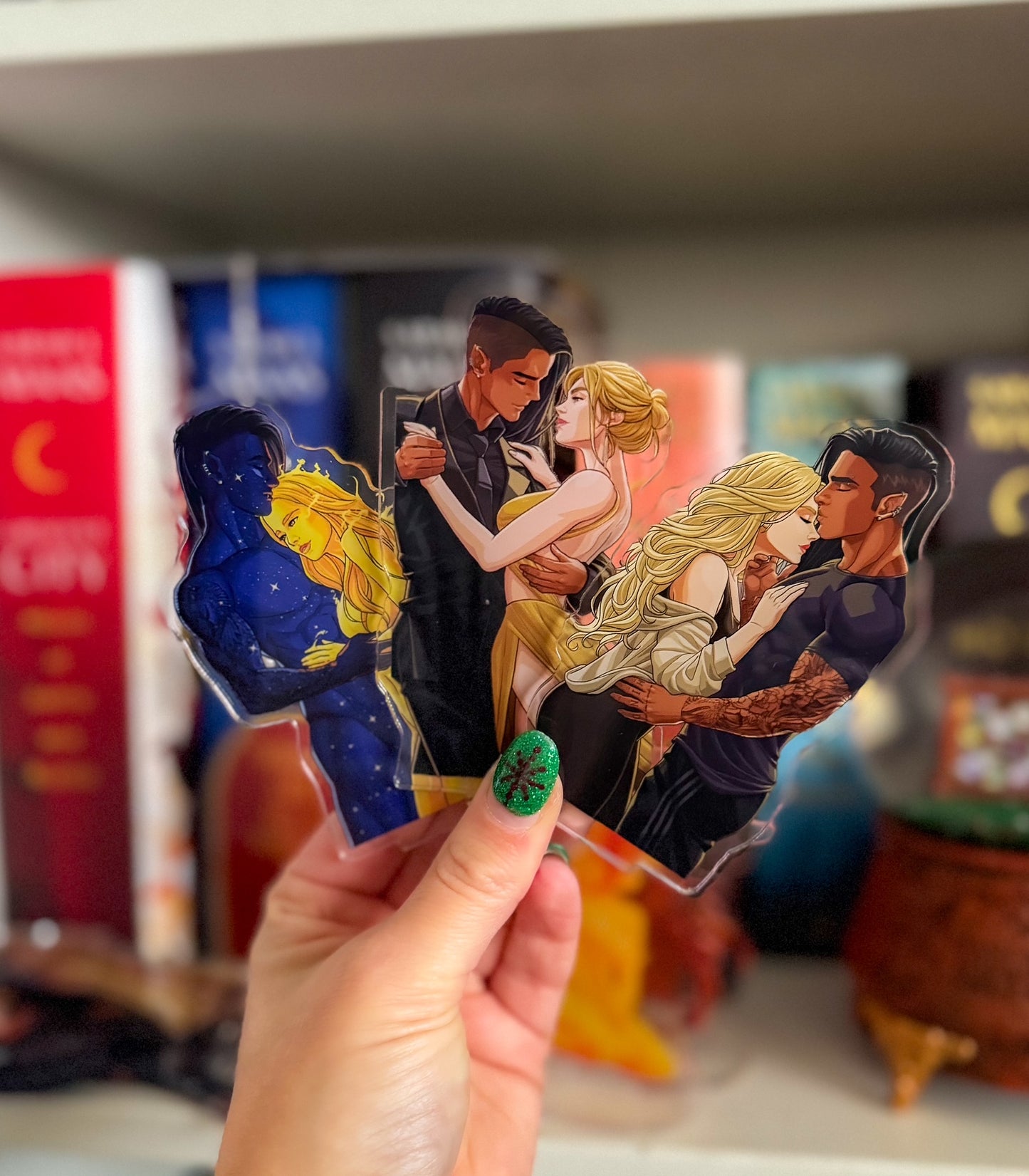 Day/Night (Ruhn/Lidia) Couple Shelfies (NEW!)