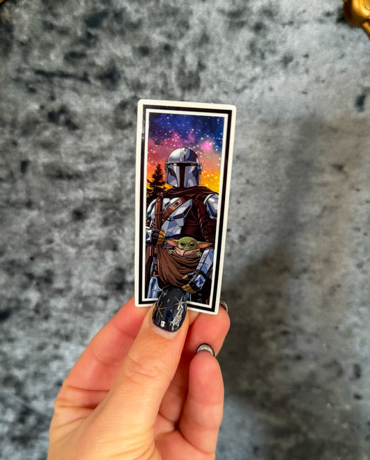 Mandalorian + Baby Yoda Stickers (NEW!)
