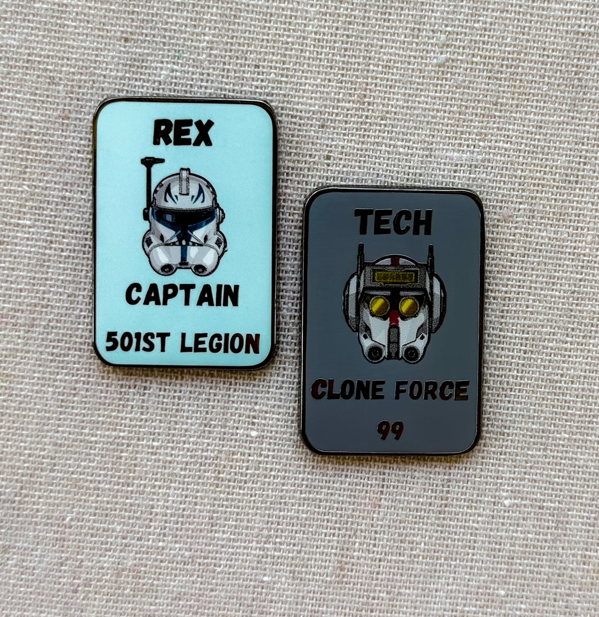 Captain Rex Pin Rex Captain 501st Mini – Pins of Marvel and Magic