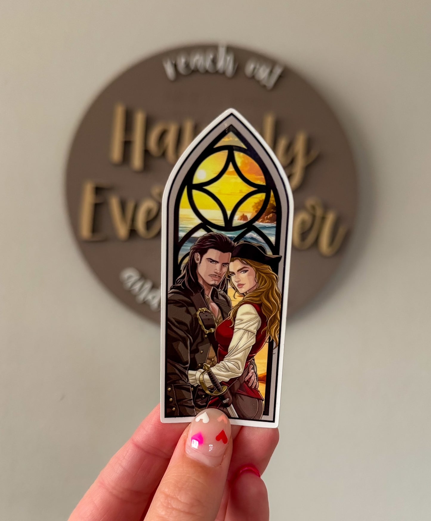 Will & Elizabeth Pirates Window Sticker (NEW!)