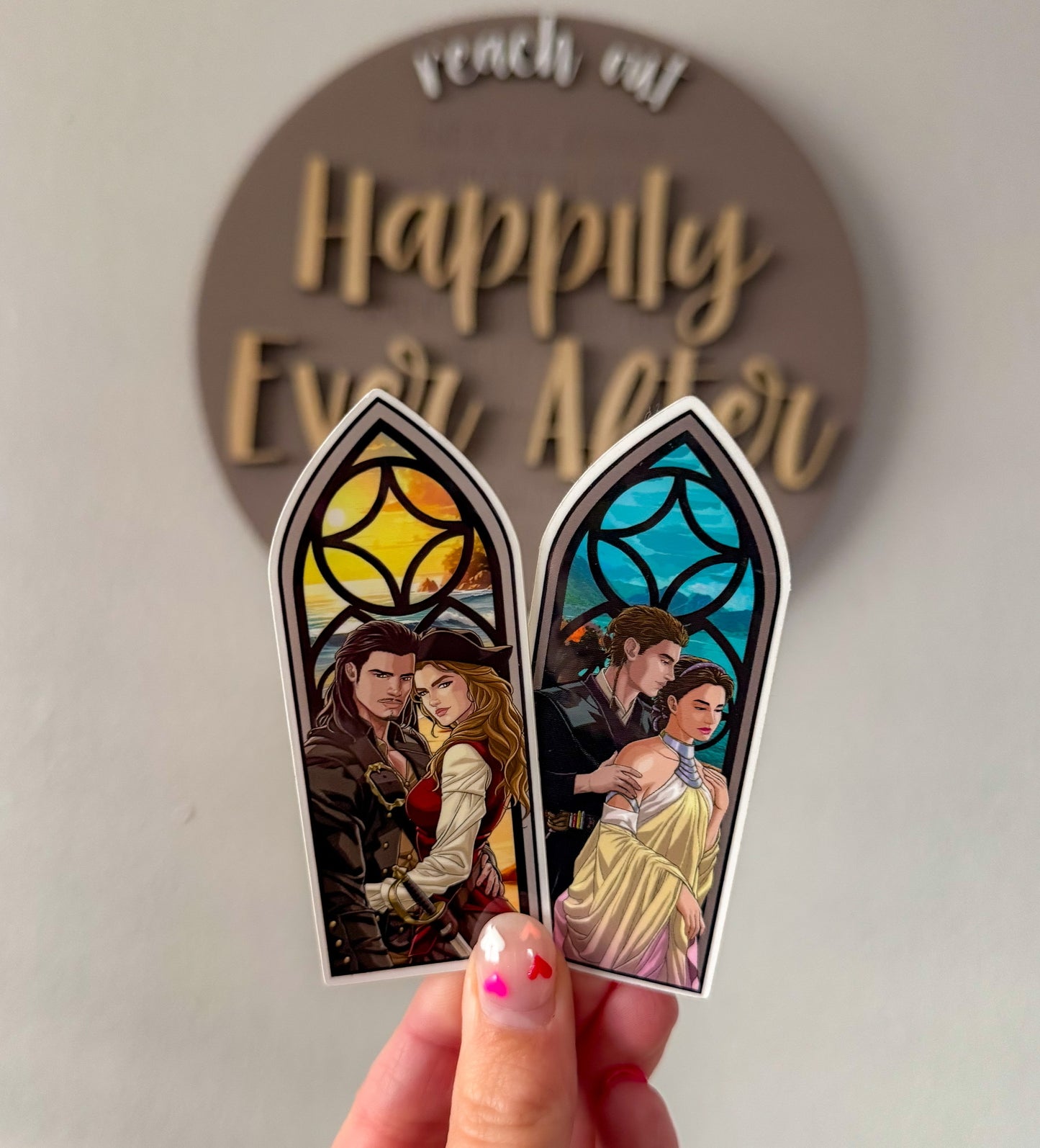 Will & Elizabeth Pirates Window Sticker (NEW!)