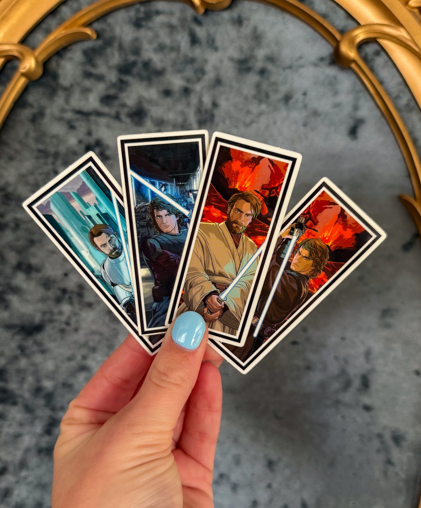 Obi Wan & Anakin Era Stickers