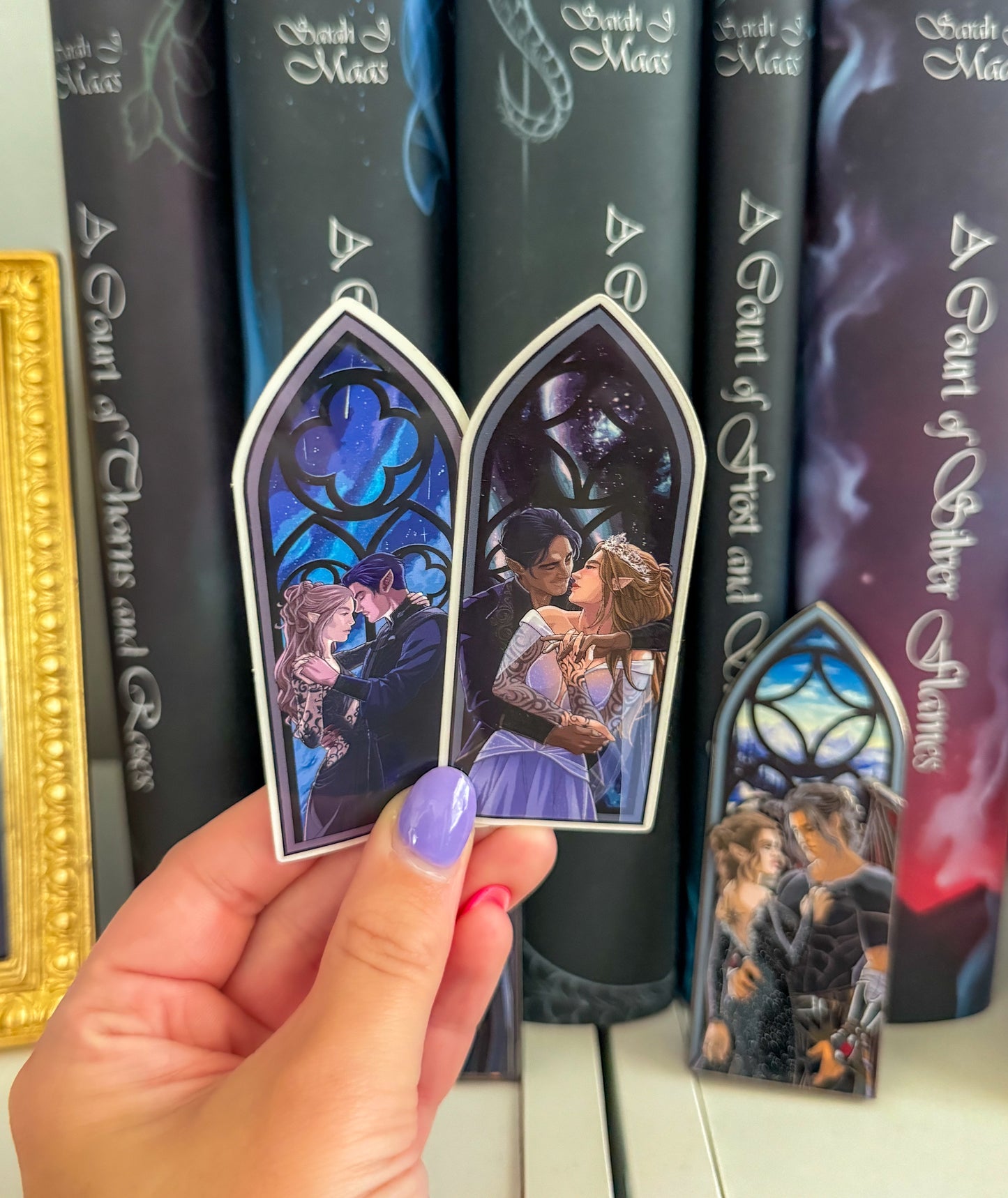 Rhys and Feyre Window Sticker