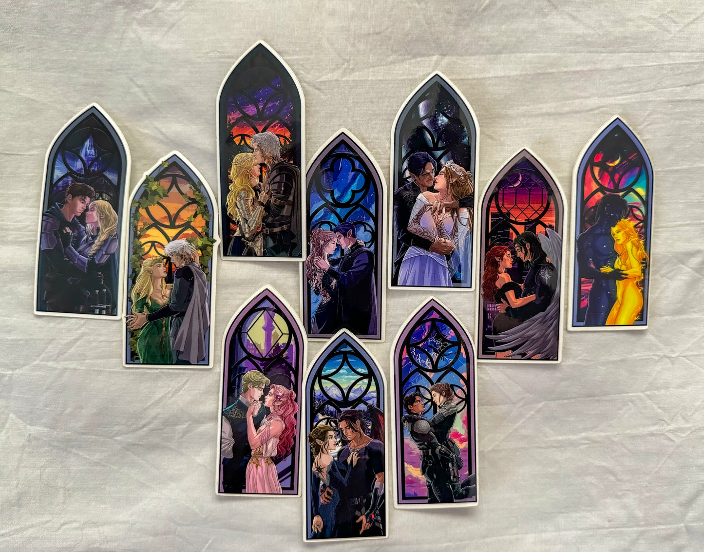 Rhys and Feyre Window Sticker