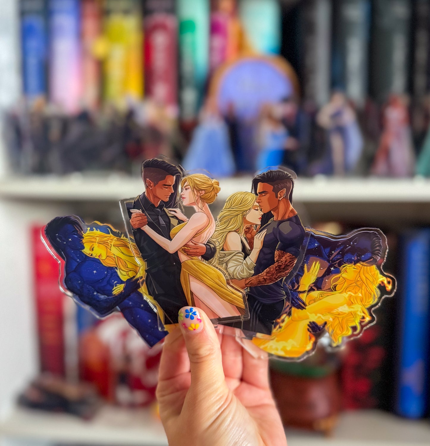 Day/Night (Ruhn/Lidia) Couple Shelfies (NEW!)