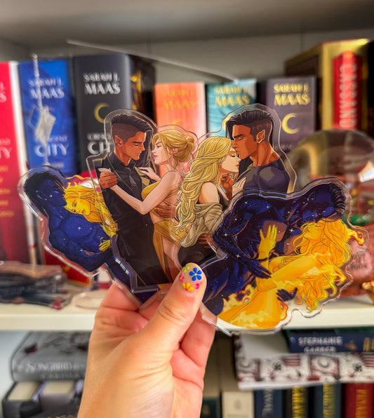 Day/Night (Ruhn/Lidia) Couple Shelfies (MORE COMING SOON!)