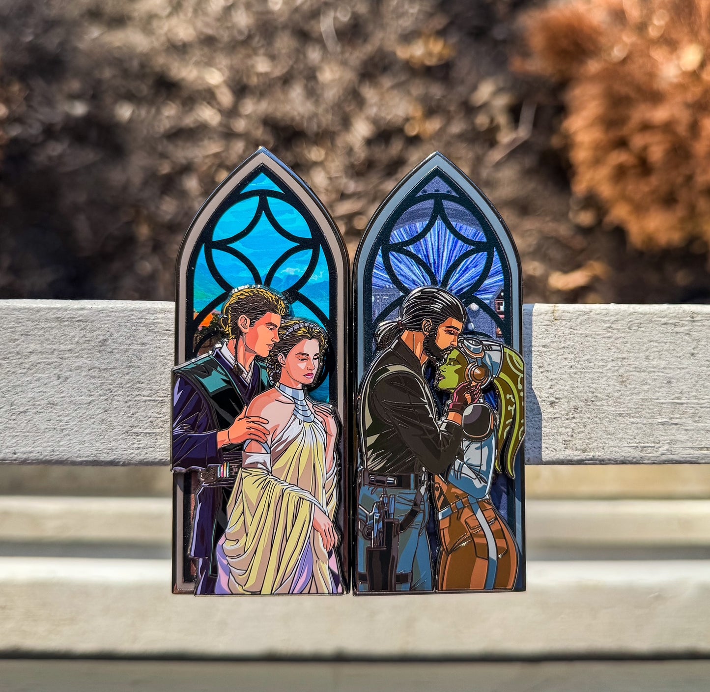 Anakin & Padme Window Pin (LOW STOCK)