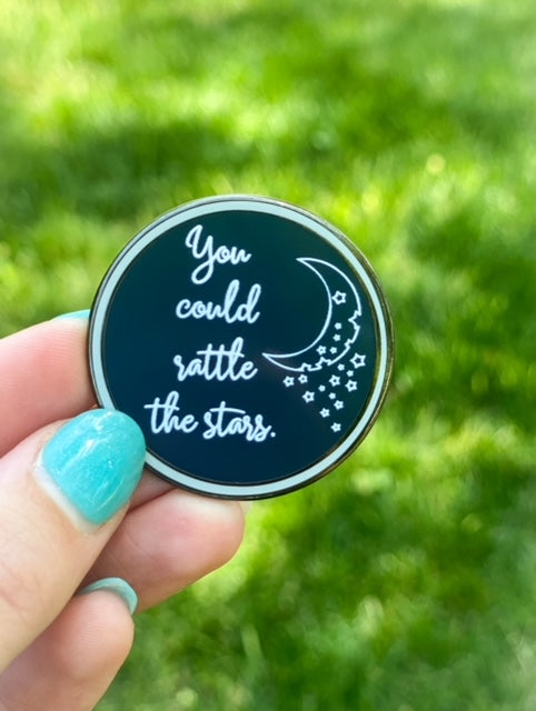 You Could Rattle the Stars Mini Pin (Throne of Glass)