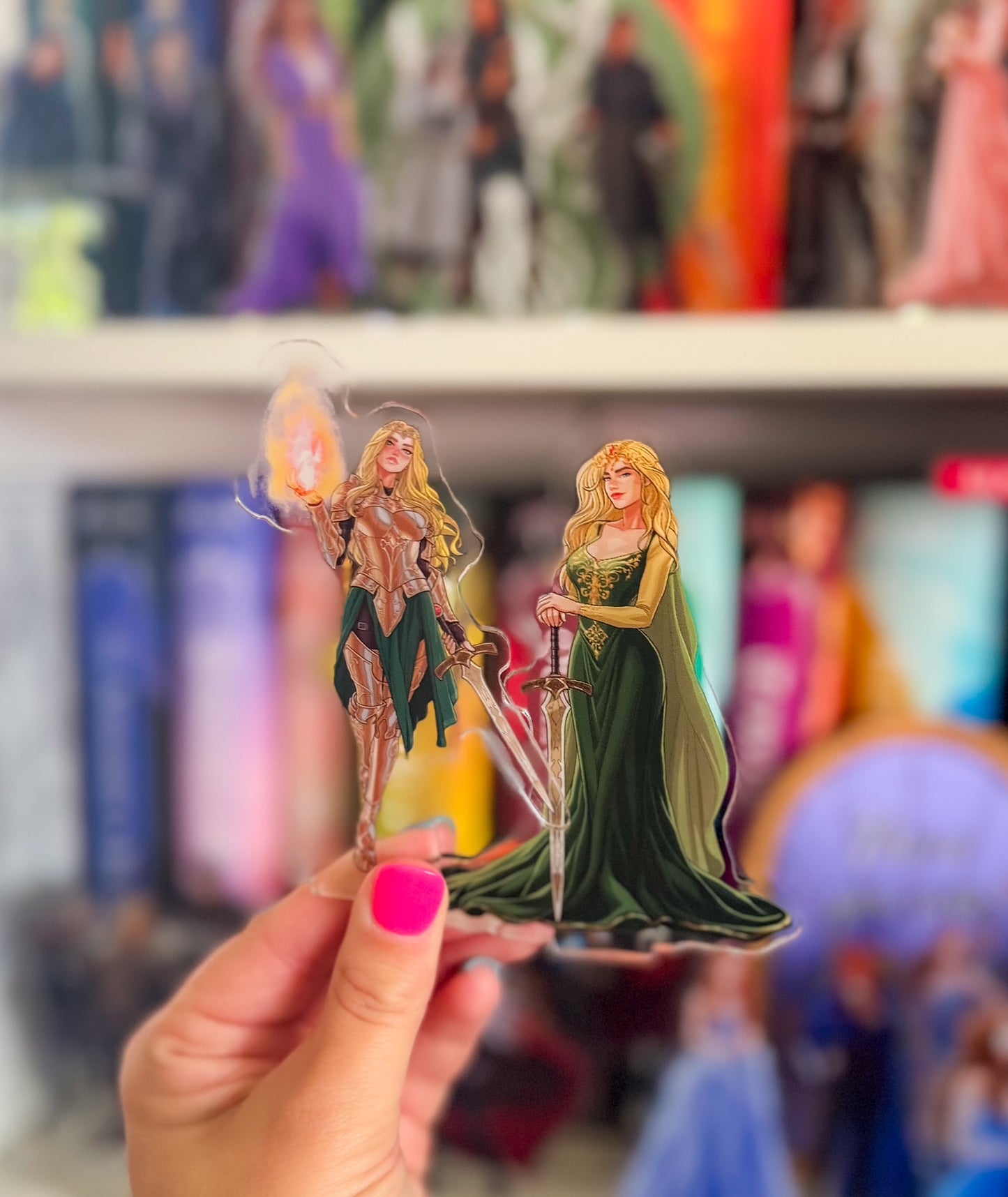 Fire Breathing Queen Shelfies