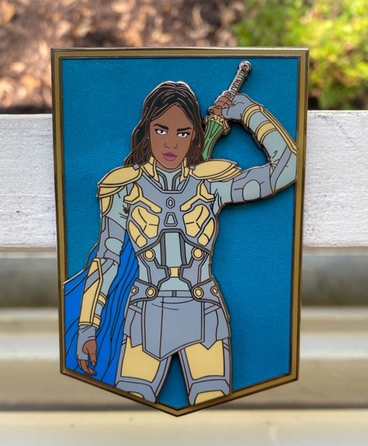 Space female warrior Emblem (LOW STOCK)