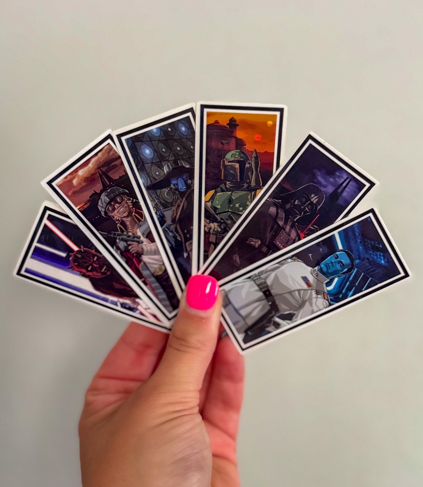 Starwars 'Bad Guys' Eras Stickers (NEW!)