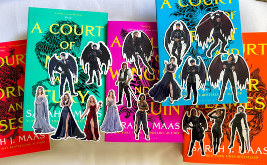Court of Characters Sticker Set