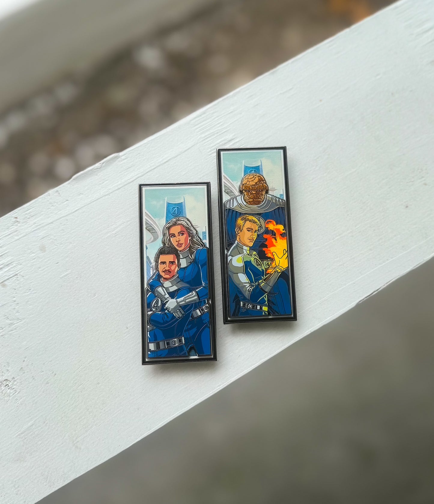 Reed & Sue (Fan. Four) Era Pin