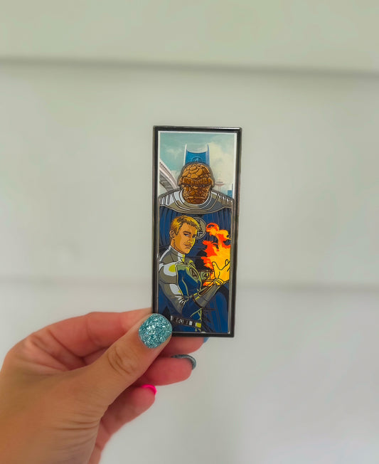 Human Torch & The Thing (Fan. Four) Era Pin (COMING SOON!)