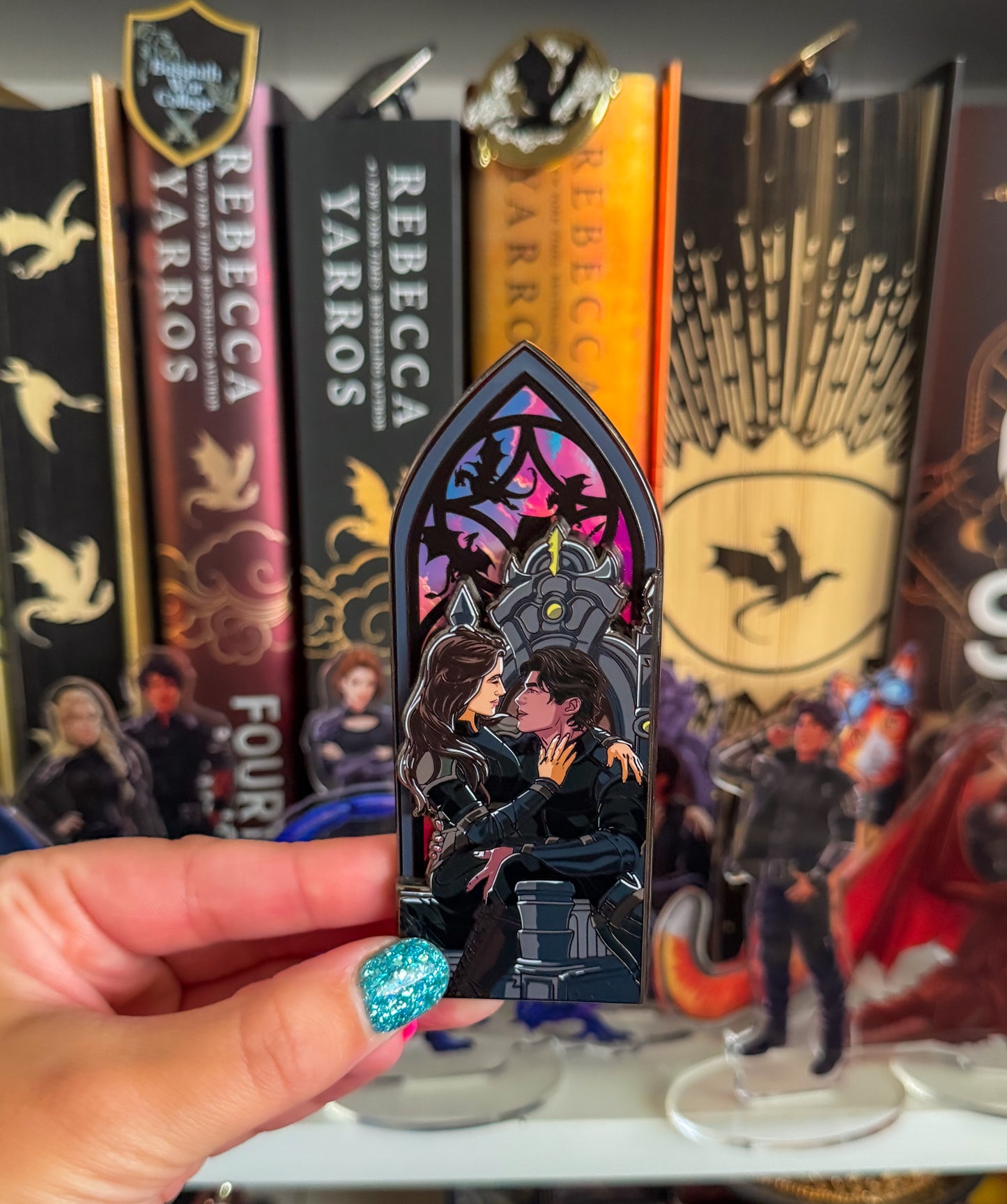 Violet & Xaden 'My Chair' Window Pin (COMING SOON!)