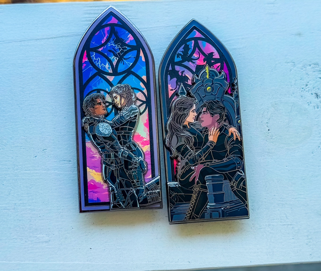 Violet & Xaden 'My Chair' Window Pin (COMING SOON!)