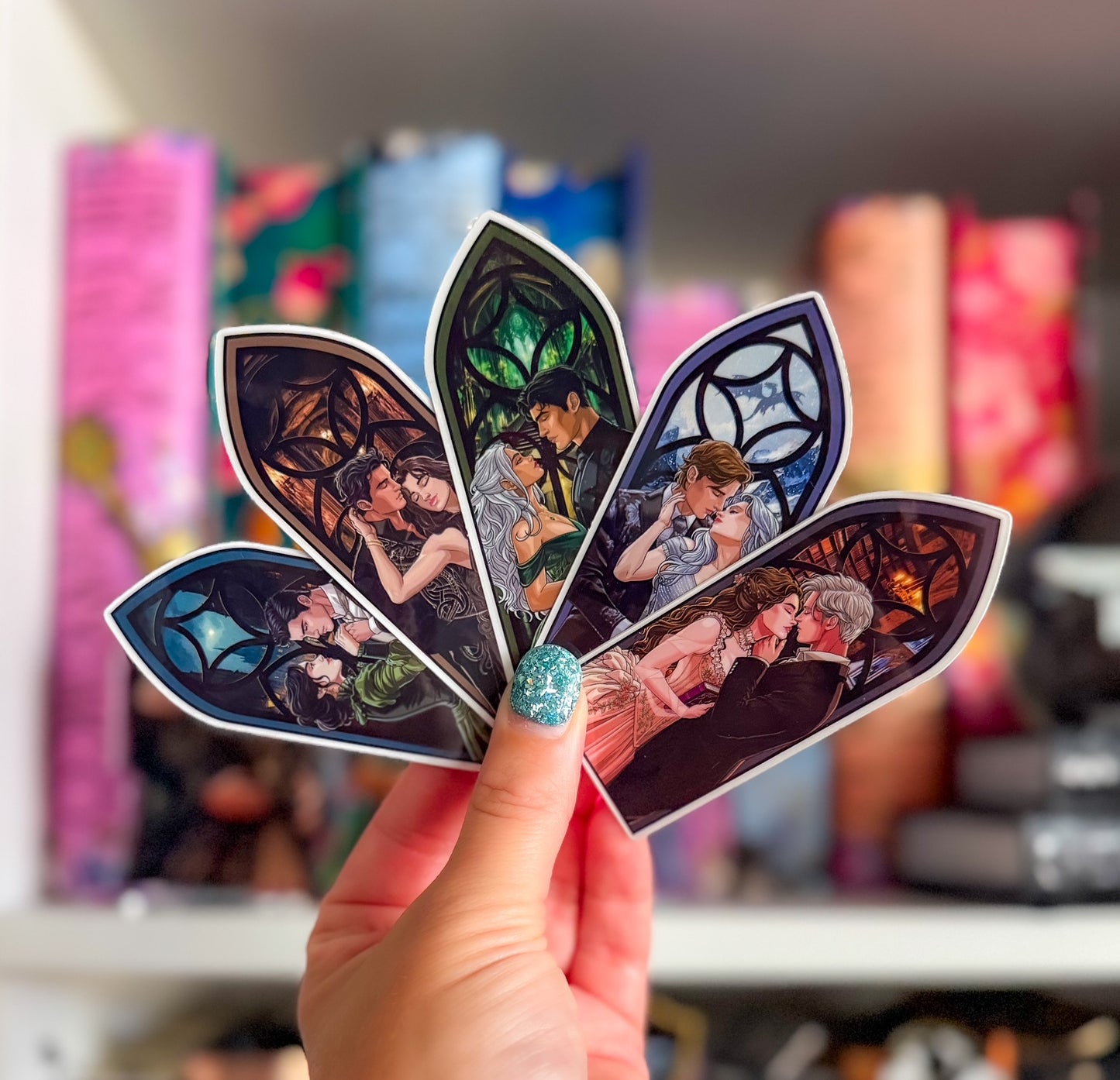 Kerri Maniscalco Window Couples Stickers (NEW!)