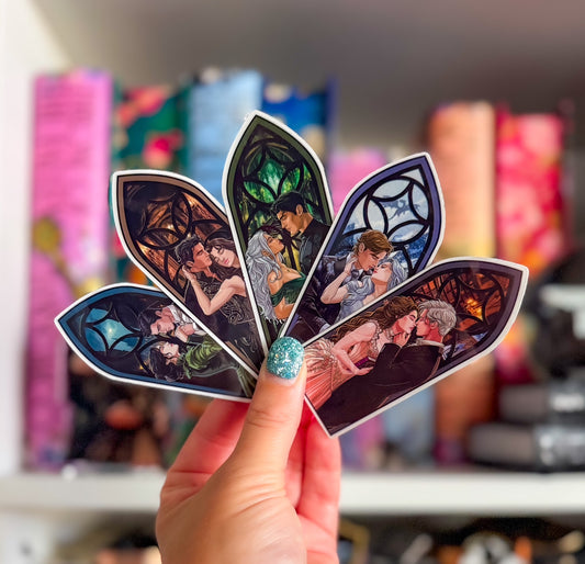 Kerri Maniscalco Window Couples Stickers (MORE COMING SOON!)