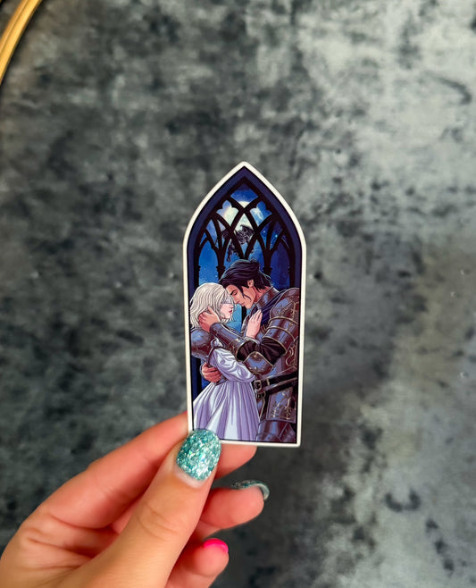 Knight & Moth Window Sticker (COMING SOON!)