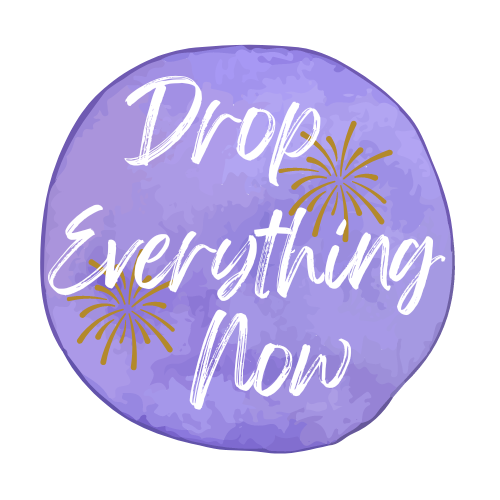 Drop Everything Now Sticker