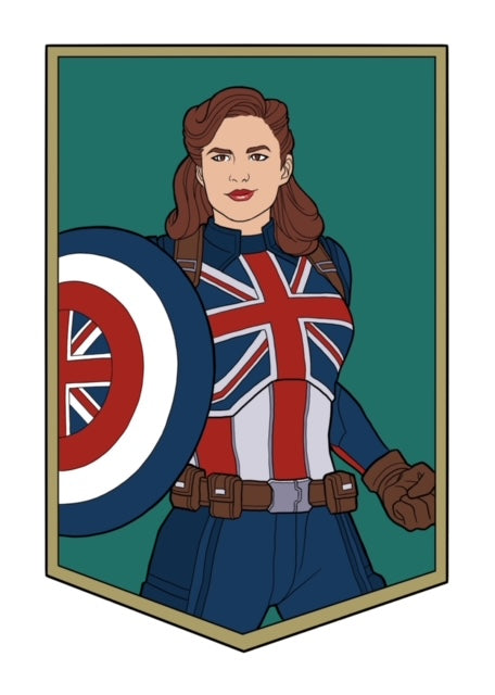 British Super Captain Emblem Sticker