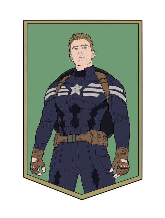 Steve Emblem Sticker