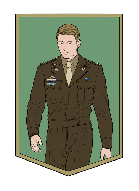 Army Uniform Steve Emblem Sticker