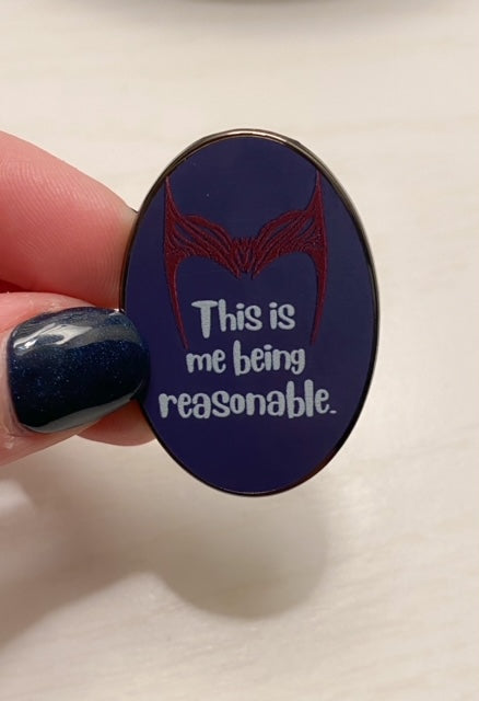 Witch Quote Mini Pin