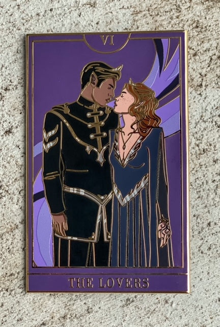 "The Lovers" Tarot Card